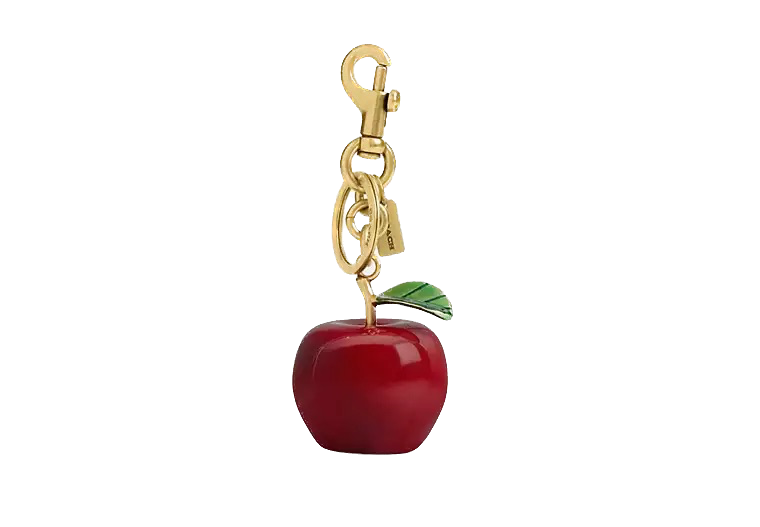 Small Apple Bag Charm